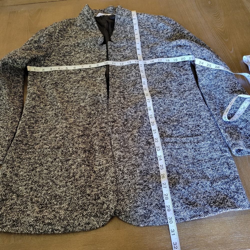 Soft Surroundings Fully Lined Knit Blazer Jacket Sz Large - Picture 6 of 9